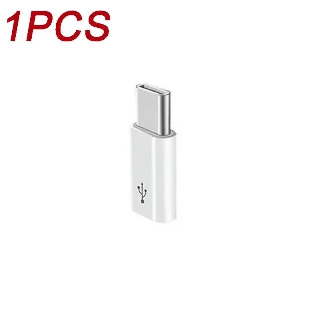 10/1Pcs Type C Male To Micro USB Female Adapter Support Charging Data Transmission USB C Converters for MacBook Tablets Laptop