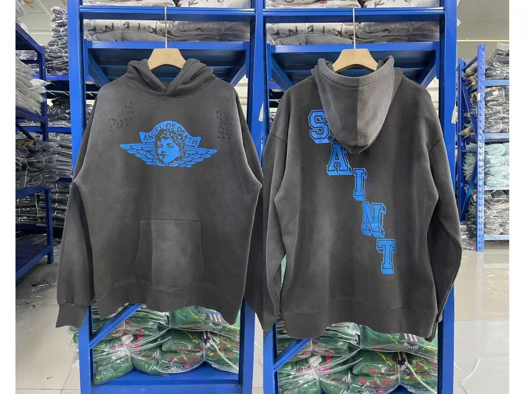 ERD West Coast Vintage Sanskrit Zipper Hoodie