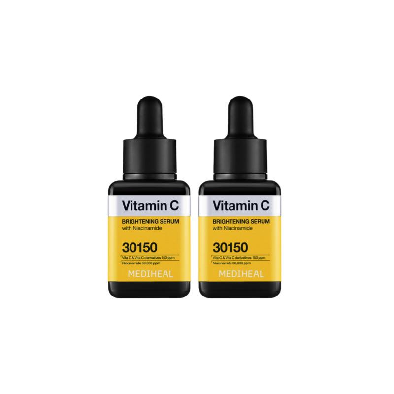 

MEDIHEAL Serum Double Set 40ml+40ml – Choose Your Skin Solution | Madecassoside / PDRN / Collagen / Vitamin C Vitamin C Brightening Serum