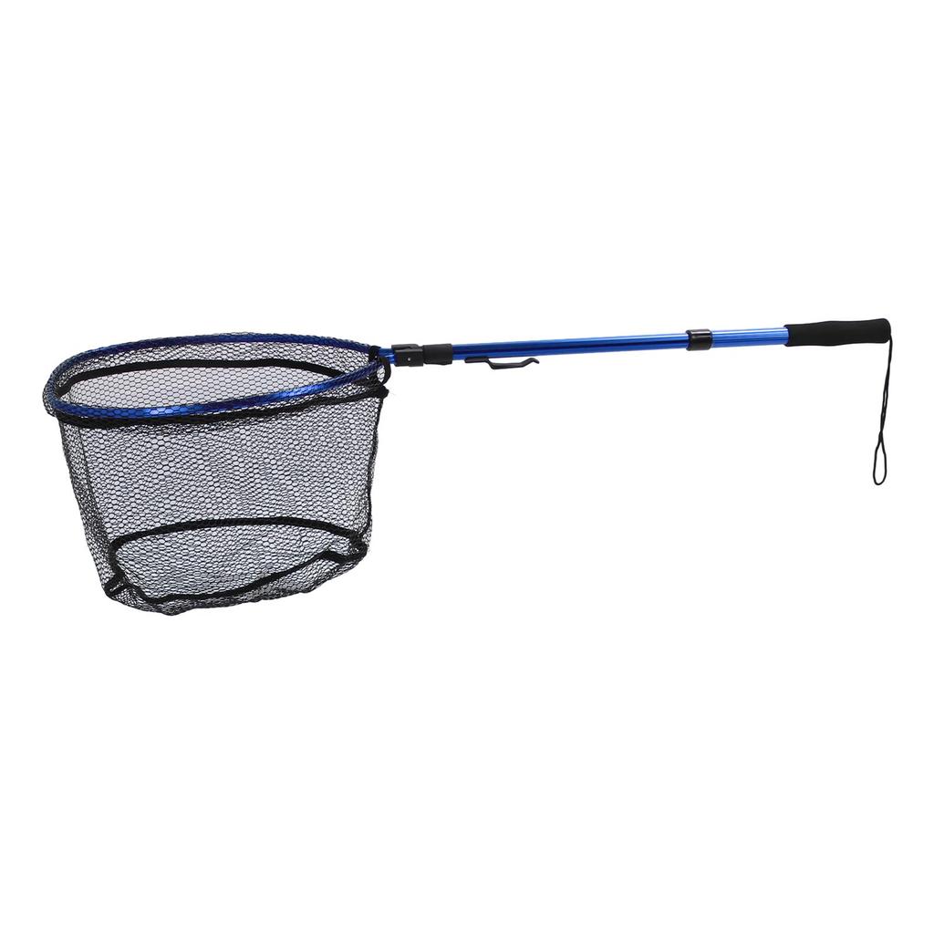 Floating Fishing Net Aluminum Alloy Rubber Foldable Extendable Portable Fish Landing Net for Easy Transportation and