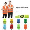 Vlastní logo Prodyšná síťovaná reflexní vesta pro veřejné služby a dobrovolnické aktivity