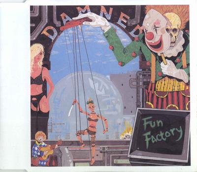 CD DAMNED, THE - Fun Factory  DELT7C Deltic Records 1990 UK Rock Used