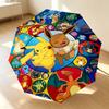 Pokmon Party 8 Ribs 3Fold Black Glue Uv Protection Umbrella Sun Protection Rainproof Compact Folding Umbrella For Travel Daily Use C923294