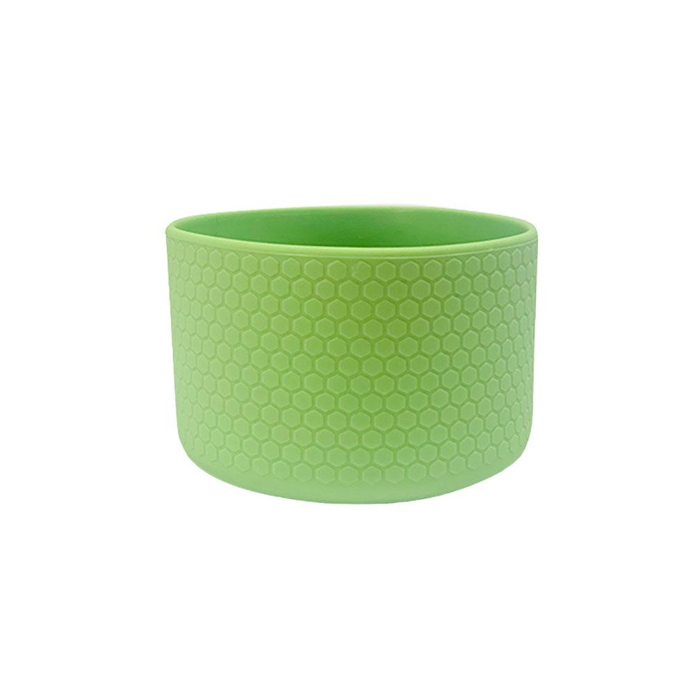 64oz 12,5cm Flaschenabdeckung Tasse Wärmeisolierung Bodenabdeckung 125mm Anti-Rutsch-Hülle Untersetzer Silikonbasis Sportbecherabdeckung