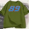 Unisex T-Shirt Jorge Martin 89 Mode 100% Baumwolle T-Shirt Kurzarm T-Shirt Rundhals Oberteile Sommer