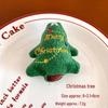 Christmas Plush Brooch: Cute Holiday Decoration Doll Badge for Gift Bags and DIY Projects