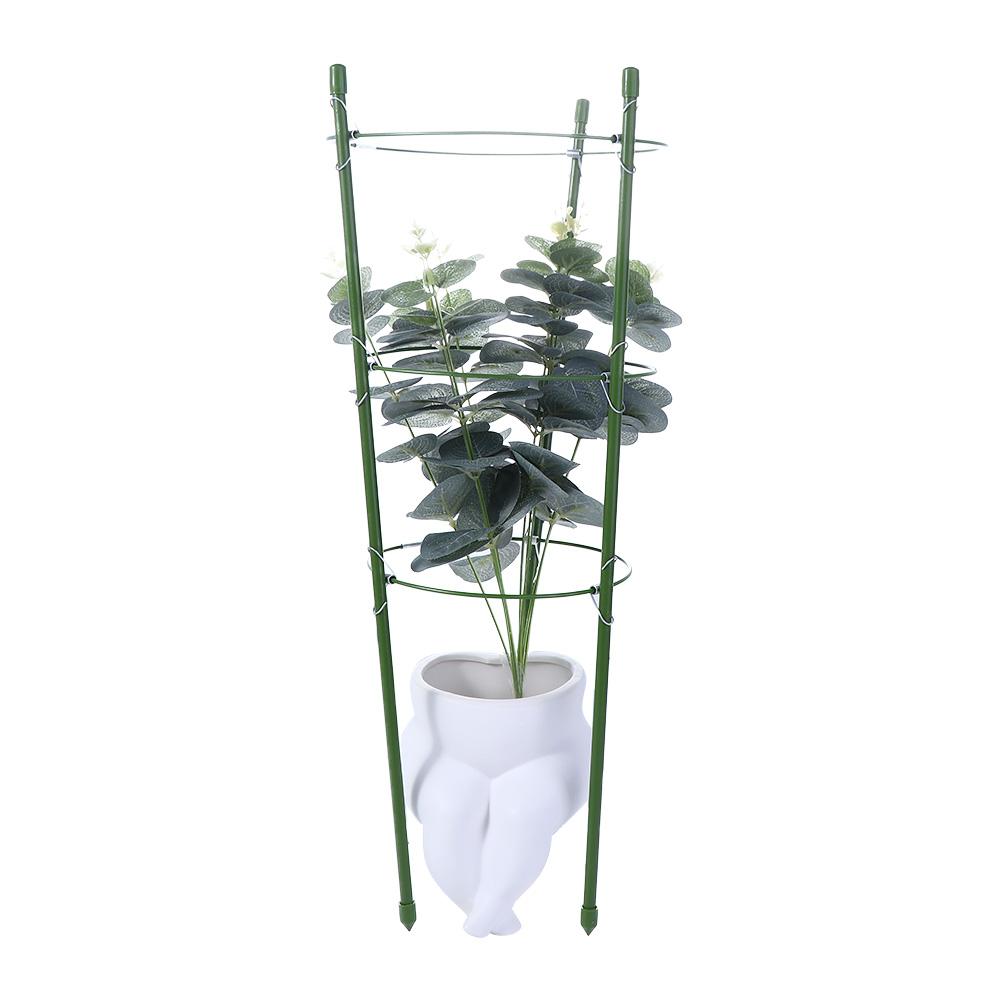 Durable Plastic Decorative Trellis Bracket Potted Support Frame Tomato Cage Climbing Vine Rack