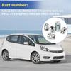 Wheel Lock Lug Nut Set (Short) for Honda CR-V 2007-2025 Civic 2016 Accord 2008-2012 Anti-Theft Chrome Alloy 08W42-SCV-101 08W42SCV101 08W42-SCV-100