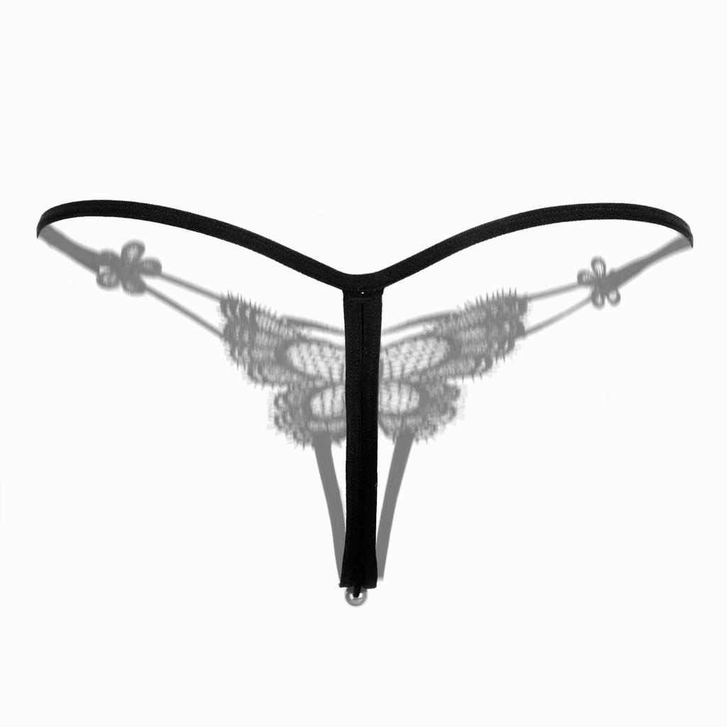 Sexy Frauen Perle G-String Dünnen Riemen Micro Thongs Einfarbig Leichte Höschen Bandage Sexy Dessous