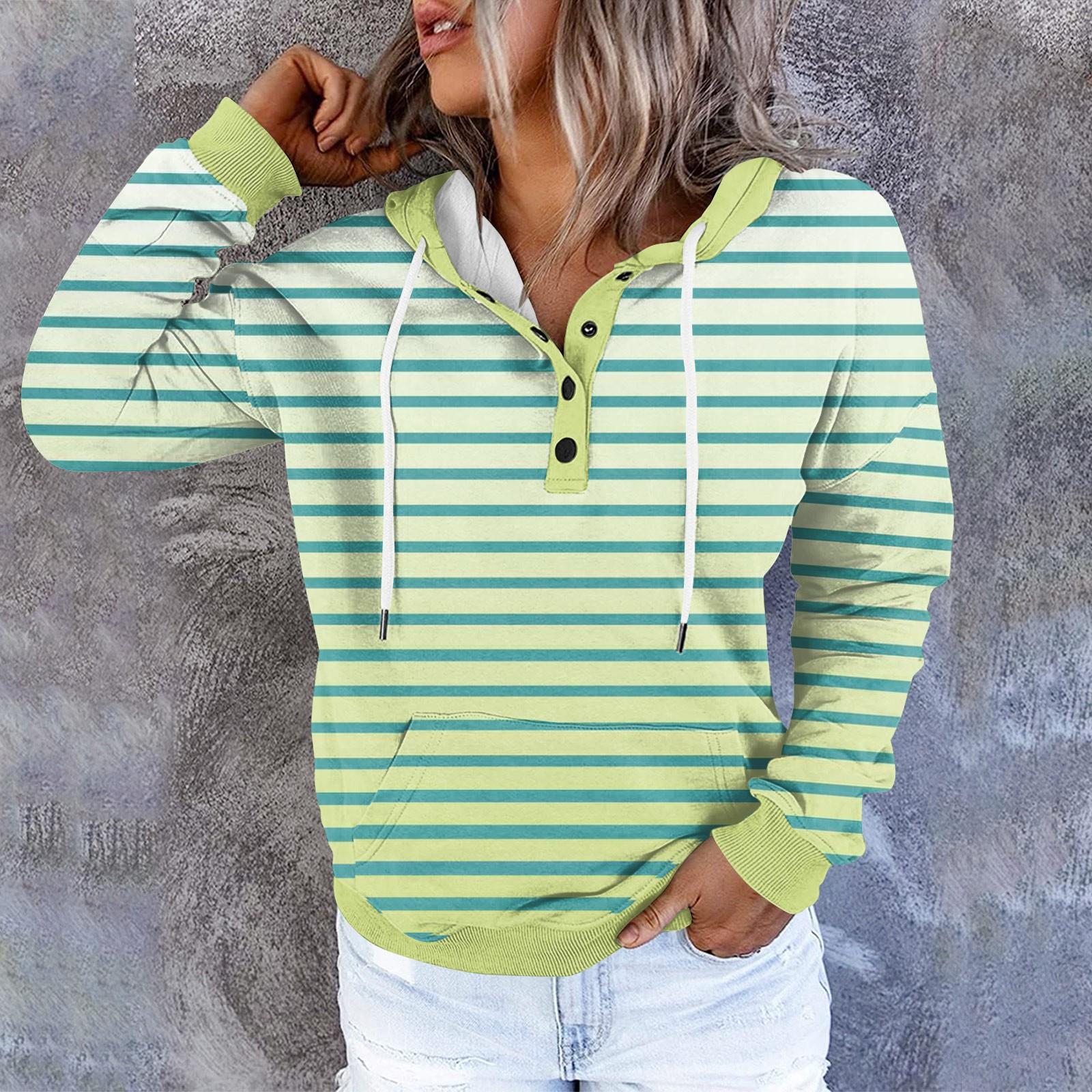 Женские толстовки с капюшоном на пуговицах и шнуровке — фото 5