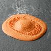 2Pcs Bathroom Hair Catcher Stopper Shower Floor Drain Cover Filter Deodorant Anti-clogging Kitchen Sink Plug Drain Strainer
