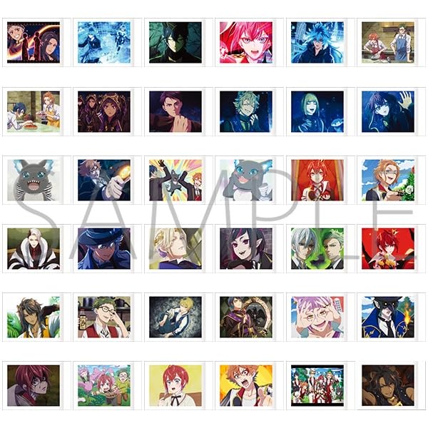Twisted Wonderland The Animation Pashakore Anime Ver. Twisted Wonderland BOX Product (30 cards per box / 10 packs per box / 3 cards per pack)