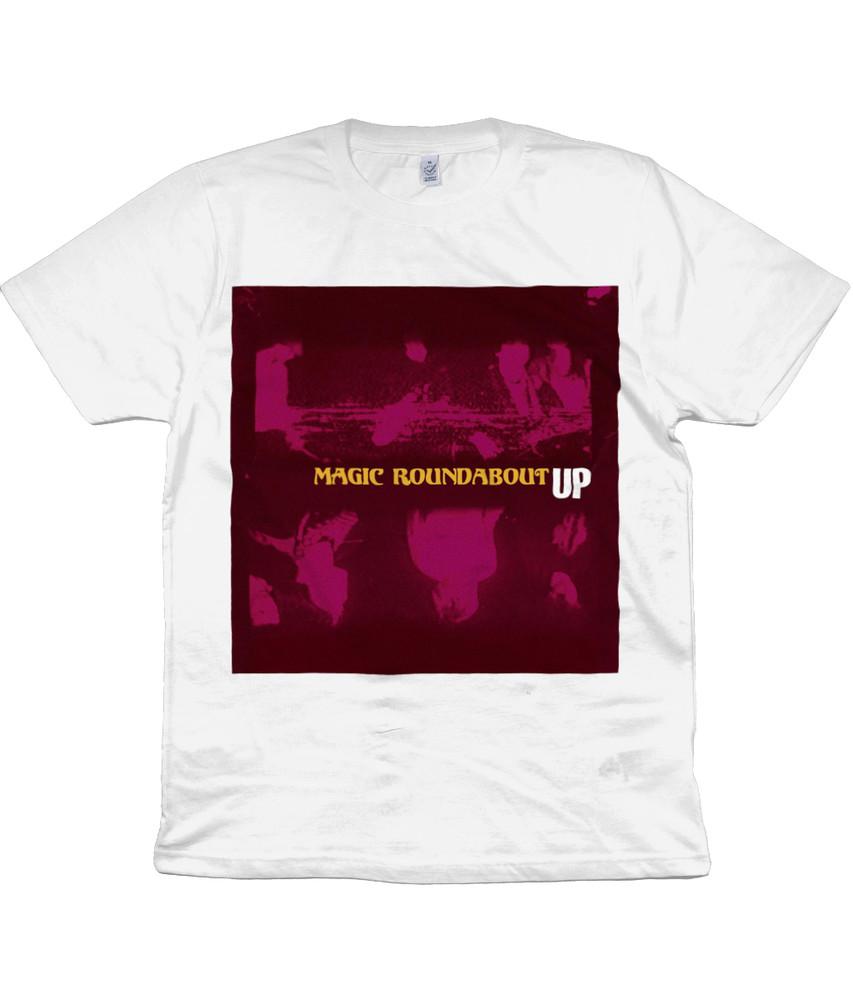 

MAGIC ROUNDABOUT - UP - Organic T Shirt - Shoegaze - Dream Pop - C86 - Indie S