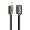 Câble D'extension Hdmi 2.0 Mâle Vers Hdmi 2.0 Femelle Vention Ahcbi 3 M, 4K 60 Hz (Noir)