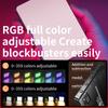 LED three-color fill light 72 high-quality lamp beads color temperature 3000-9000K for all phones/tablets/laptops and cameras