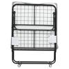 Rollaway Bed Folding Bed with 4 Inches Foam Mattress for Adults & Guest