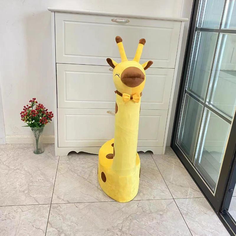 Handmade Giraffe Design Bottle, Can, Sofa, and Stool Covers
