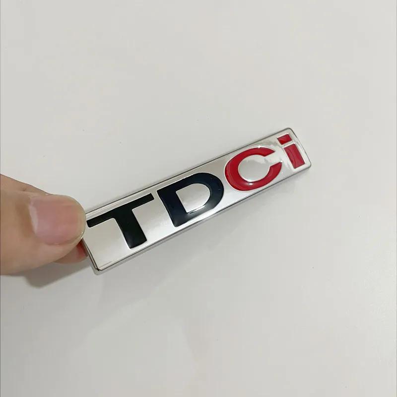 

1Pc New 3D Metal Logo TDCI Car Front Grill Emblem Trunk Decal For Fcous Mondeo C Max Fusion Fiesta TDCI Sticker Accessories