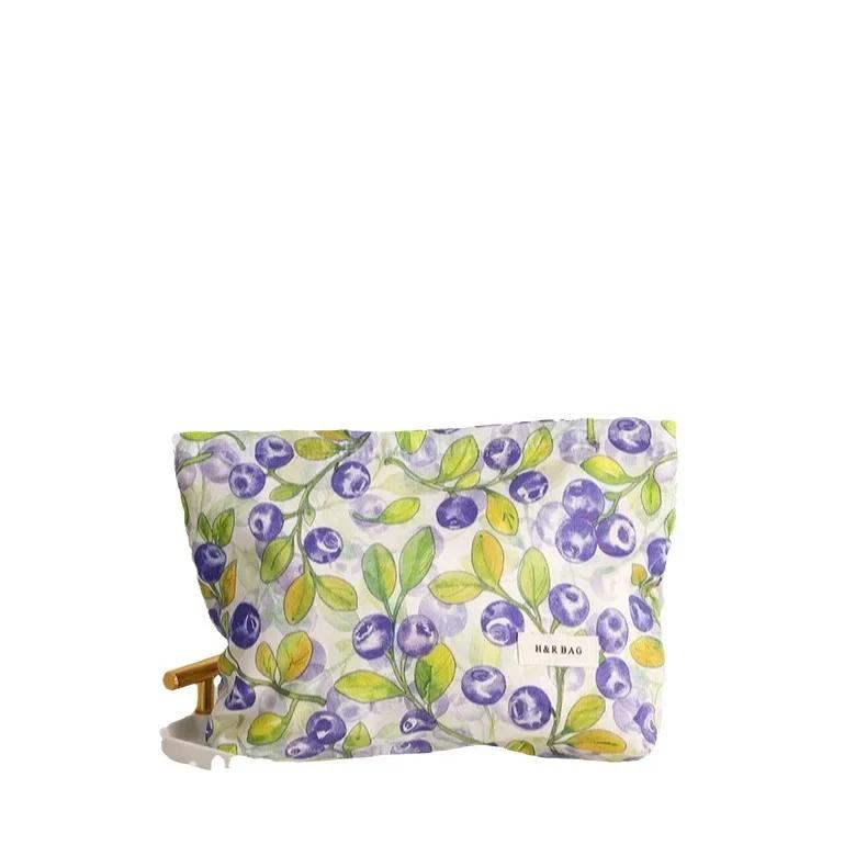 Sweet Cartoon Floral Makeup Bag Women Cosmetic Bag Female Makeup Pouch Case Bags for Women Clutch Bag Travel Organizer