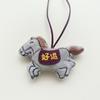 Bag Pendant Cartoon Horse Doll Hanging Ornament Horse Zodiac Brooch Bags Keys Accessory Statement Gift