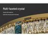 Luxury Modern Crystal Ceiling Light – Atmospheric Round Design for Living Room or Bedroom (2025 Edition)
