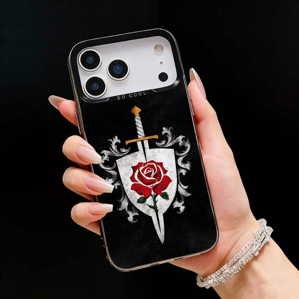 KCD K-Kingdom Come Deliverance 2 Phone Case For iPhone17, 16,15,14,13,12 Pro Max Black Candy Matte Shockproof Cover