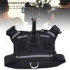 Dog Harness Mount for Action Camera Nylon Chest and Back Fixation Pet Harness Camera Mount Vest for Large Medium and