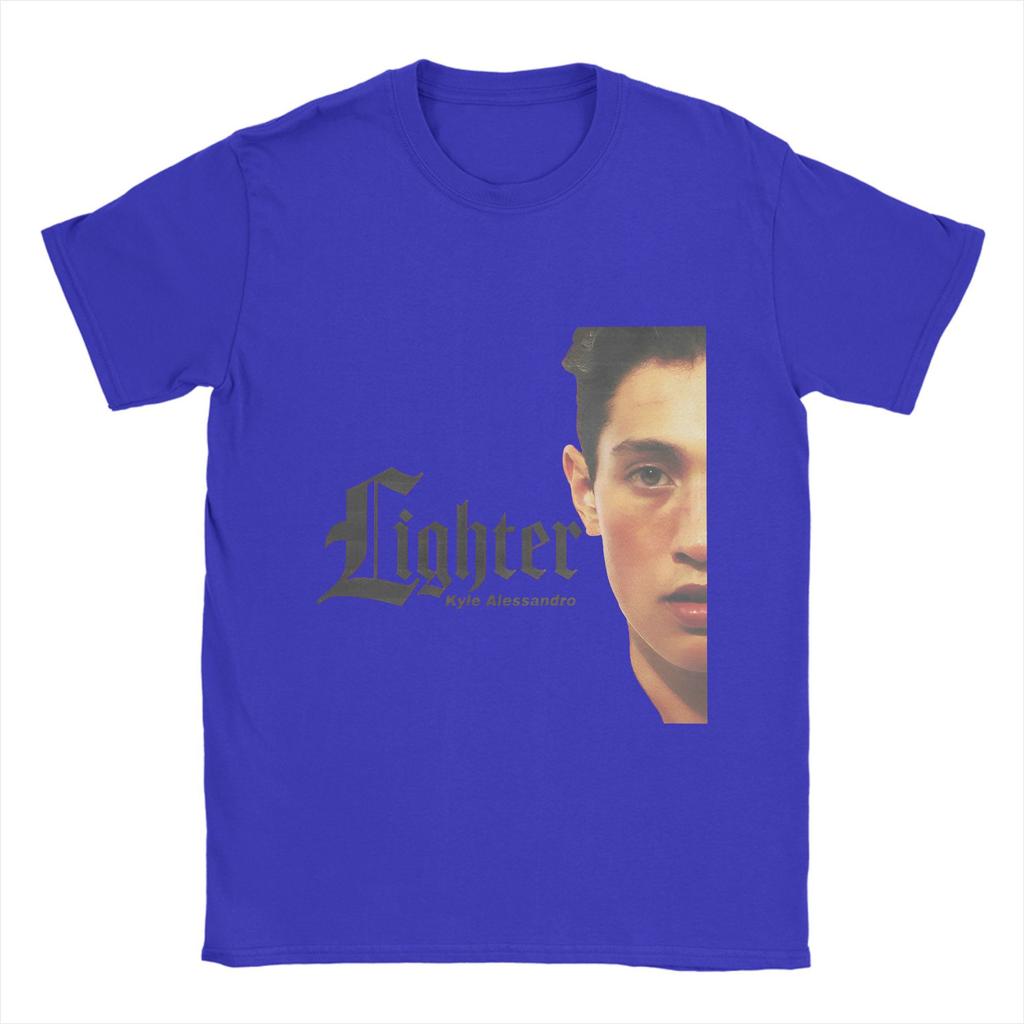 Streetwear T-Shirt Summer Kyle  Alessandro  T-Shirts Song Contest 2025 Pure Cotton Tshirt for Men Classic   Sleeve Tees