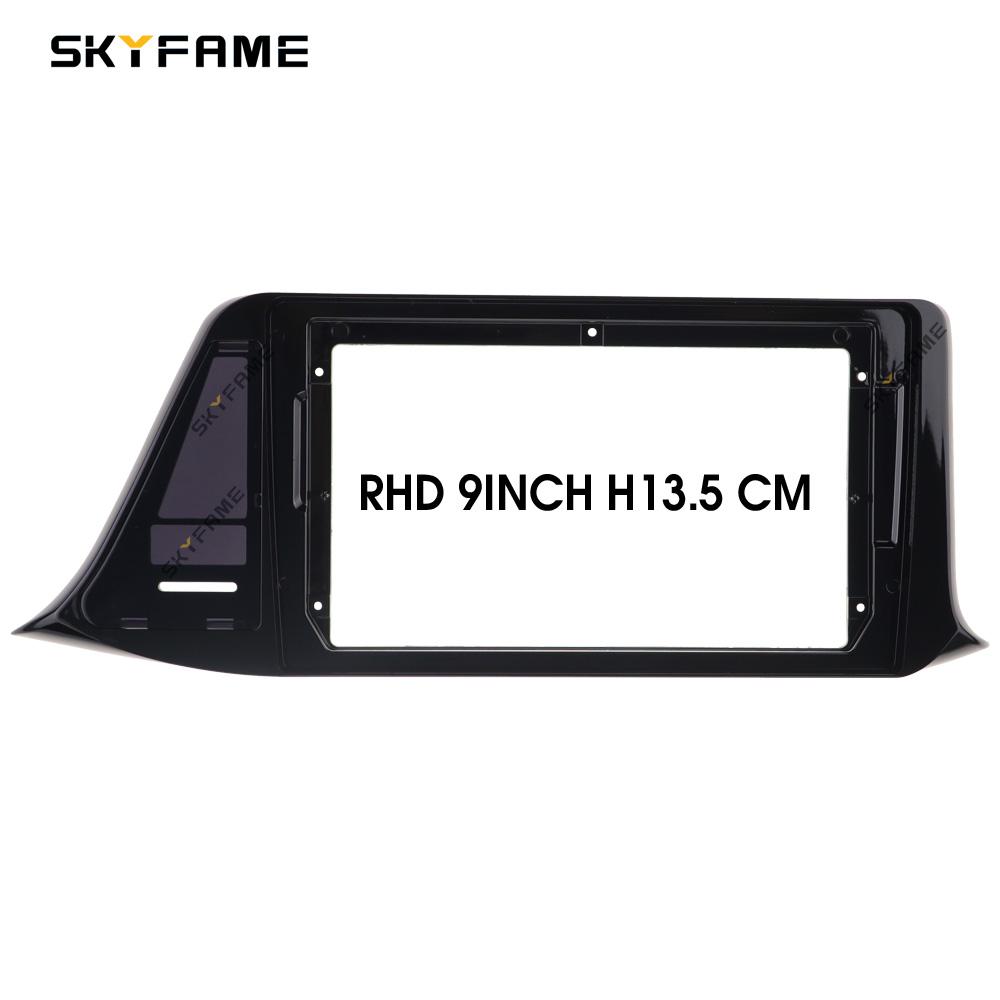 SKYFAME Car Frame Fascia Adapter Canbus Box Decoder Android Radio Dash Fitting Panel Kit For Toyota CHR IZOA