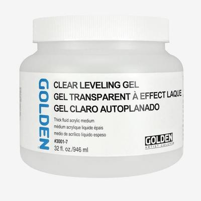 Leveling Gel - GOLDEN - (Auto) Transparent Gel - 946ml - Shine - Improved Clarity