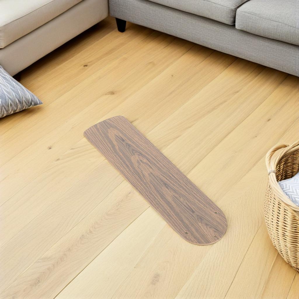Plastic Ceiling Fan Blade Replacement Wood Grain Pattern Easy to Install for Home Office School Industrial Use