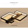 Modern Nordic LED Ceiling Light – Simple, Warm, and Creative Square Design for Bedroom or Study