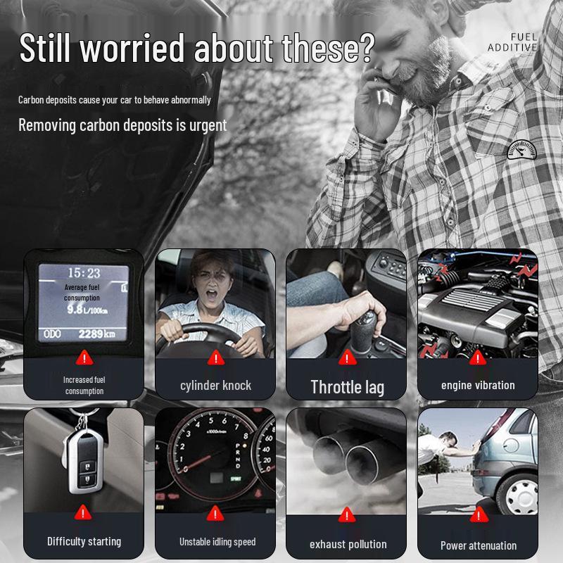 Fuel Treasure Engine Carbon Remover & Throttle Cleaner Additive