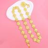 Rhomb Hollow Waist Chain Ethnic Thai Body Jewelry Belly Dance Belt  Water Splashing Festival