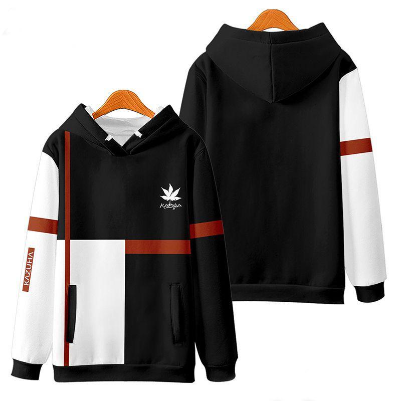 Game Genshin Impact Kazuha Cosplay Hoodies Male 3D Print Anime Sweatshirts Men Women Tracksuit Pullovers Coat Y2k Men's Clothing