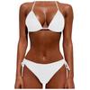 Women's Fashion Sexy Split Bikini Lace-Up Erotic Lingerie (No Padding)