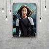 Katniss Everdeen Game Vintage Metal Tin Signs Posters Decor Retro Metal Plaque Wall Art Decor for Garage Bar