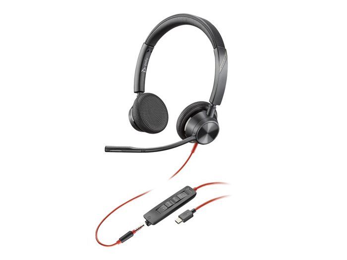 Casque - HP - Blackwire 3325 - USB-C - 3.5mm - Filaire - Micro intégré