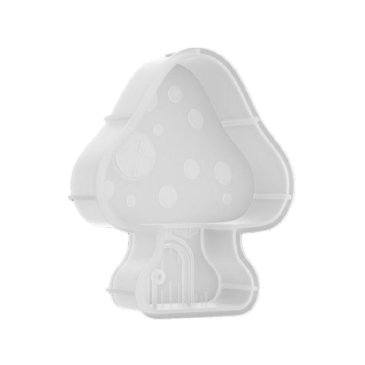 Mushroom House Silicone Molds for Candle Soap Mushroom Shape Silicone Molds Gypsum Silicone Molds for Home Decoration