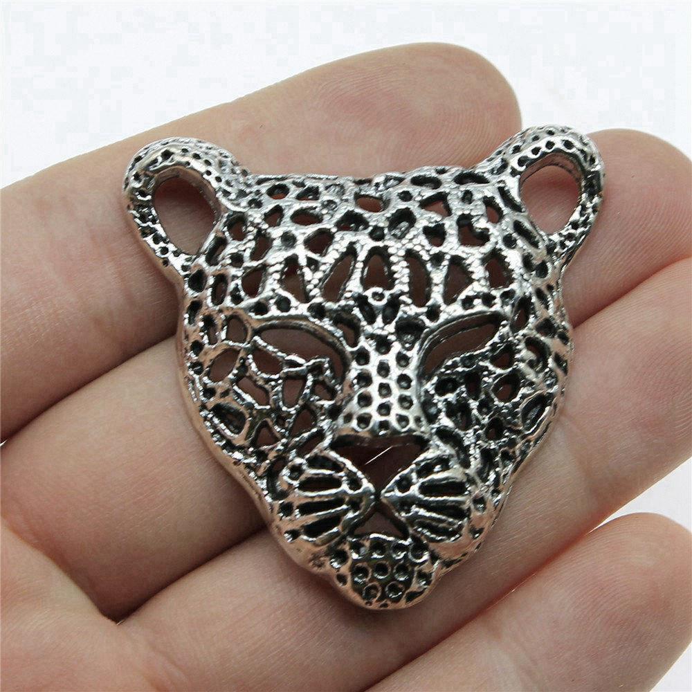 Charms Tiger Lion Wolf Pendants Kids' Jewelry Materials QC131