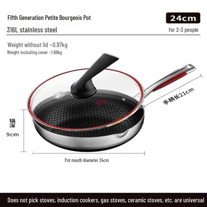 

Kobach 316L Stainless Steel Non-stick Wok