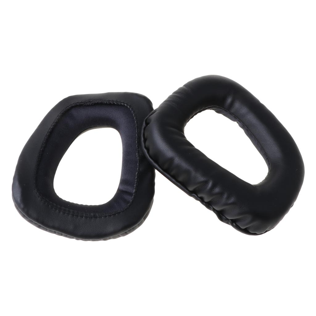 Compatible for G35 G930 G430 Leather Ear Pads Noise Canceling Ear Pad Headband Earphone Pillow Case Soft Earpad Cushion