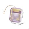 Clear Figure Display Bag PVC Waterproof Doll Storage for Lipstick Cards Keys
