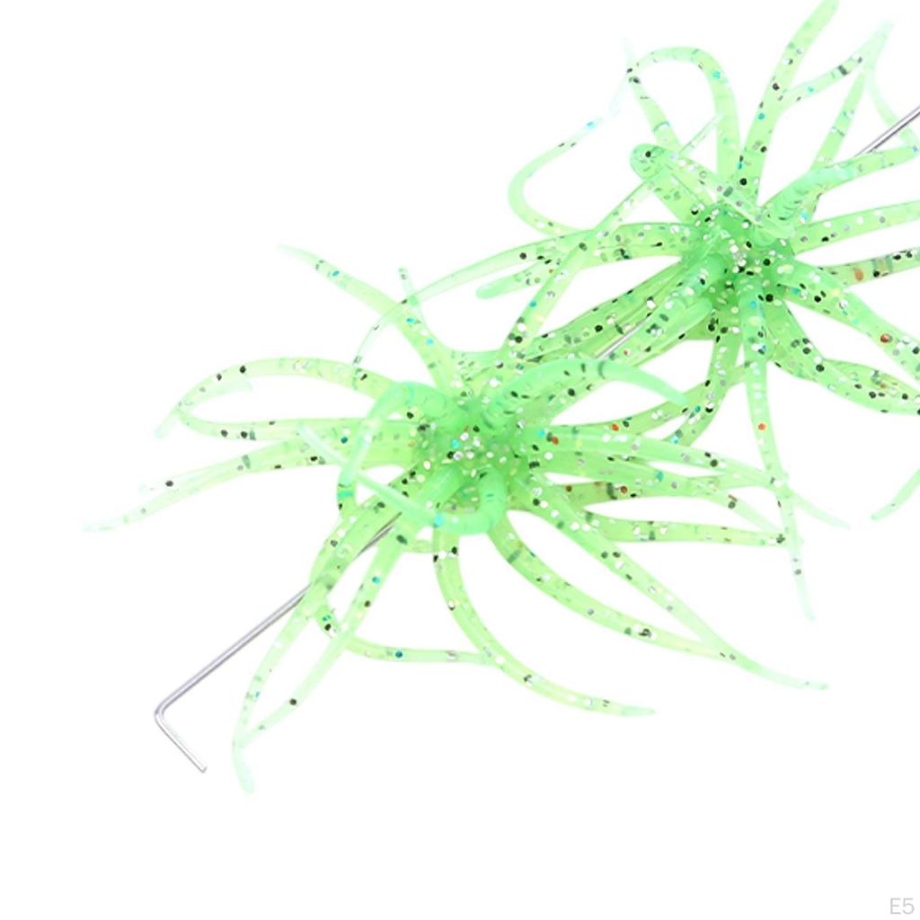 2 Pieces Fishing Lures Lure with Hooks Swimbait for Walleye Bluegill Sunfish Crappie