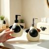 Cute 300ml Big Nose Dog Liquid Soap Dispenser Decorative Figurine for Bathroom Sink Countertop Kids Room and Kitchen Home Decor