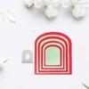 Nesting Arch Die Cuts Embossing Cutting Dies 4 X 4.7Inch for Greeting Card Making DIY Scrapbooking Album Crafts