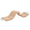 7.5*30cm Pet Hamster Parrot Climbing Soft Ladder Suspension Bridge Birds Toy