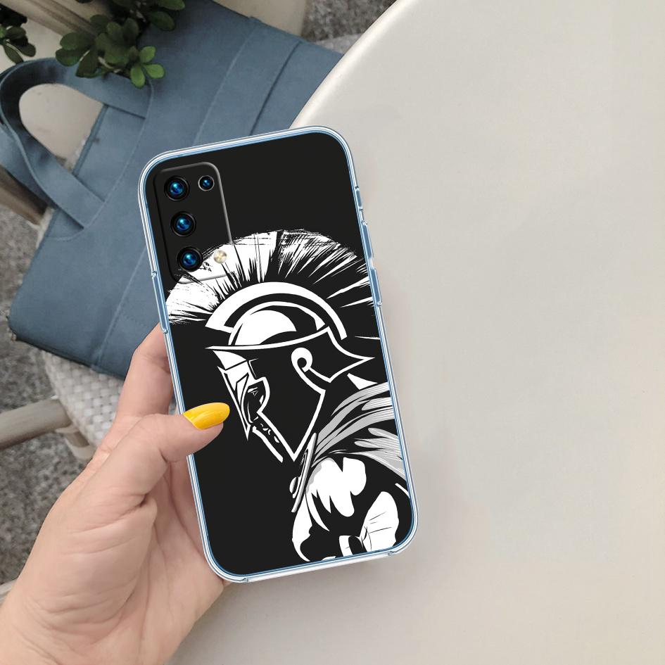 PP58 Spartan Warrior Phone Case for Motorola Moto G10 G20 G30 G31 G32 G34 G35 G41 G42 G50 G51 G52 G55 G60 G60S G62 G71 G72 G75