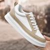 Fashion Fashion Genuine Leather Men Vulcanized Sheos New Leisure Walk Skateboard Footwear Sneakers Casual Athletic Shoes Tenis Masculino