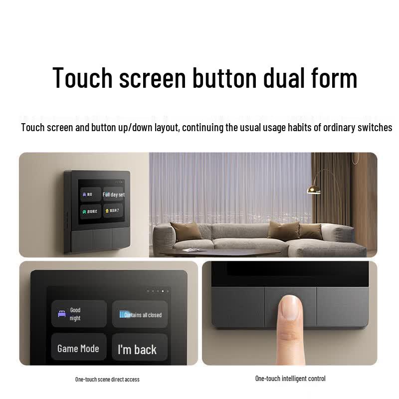 Xiaomi Smart Home Panel Switch with Voice Control and Bluetooth Gateway